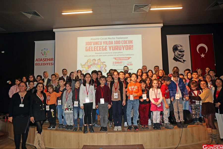 ATAŞEHİR BELEDİYESİ ÇOCUK MECLİSİ'NDE İLK TOPLANTIYA KATILIM DİKKAT ÇEKTİ ÇOCUKLARIN GÖZÜNDEN ATAŞEHİR BELEDİYESİ